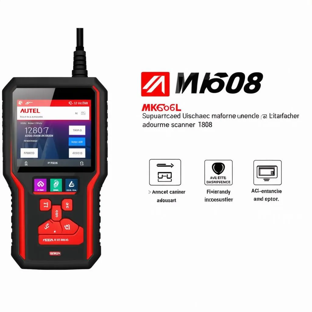 Autel MK808 Scanner