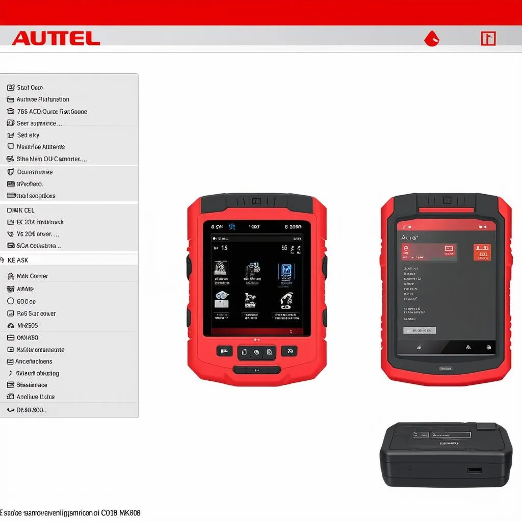 Autel MK808 Scanner