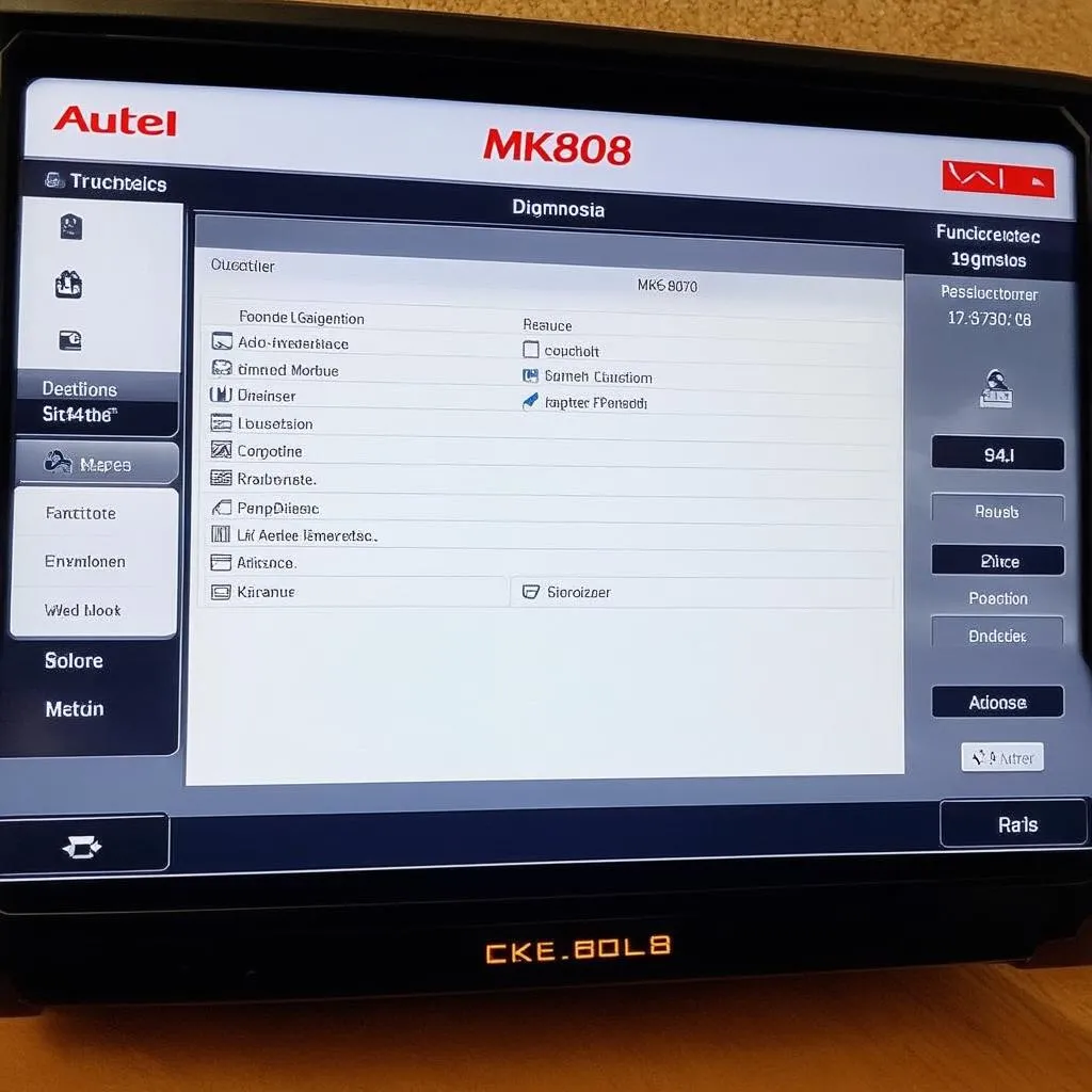 Autel MK808 Software Update