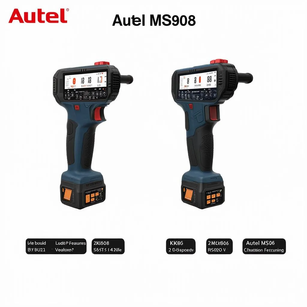 Autel MK808 vs Autel MS906