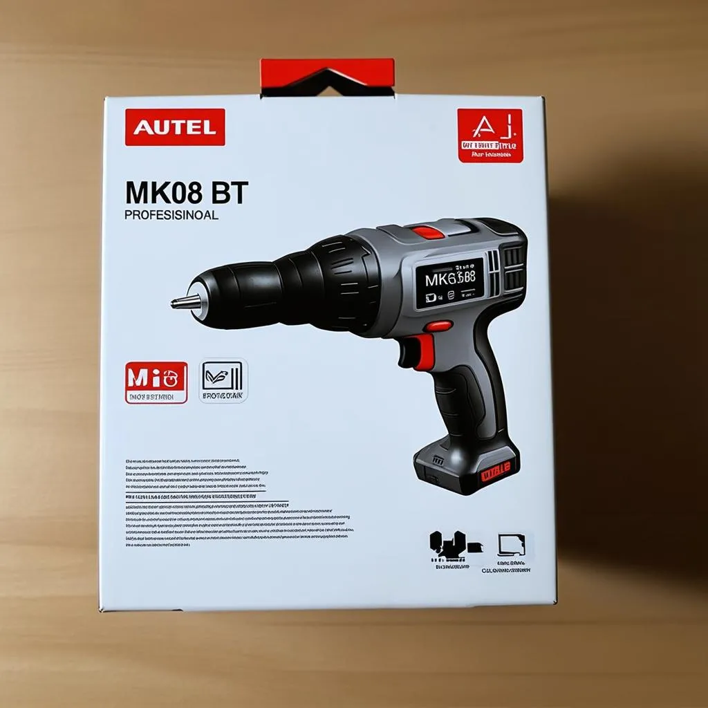 Autel MK808 BT packaging