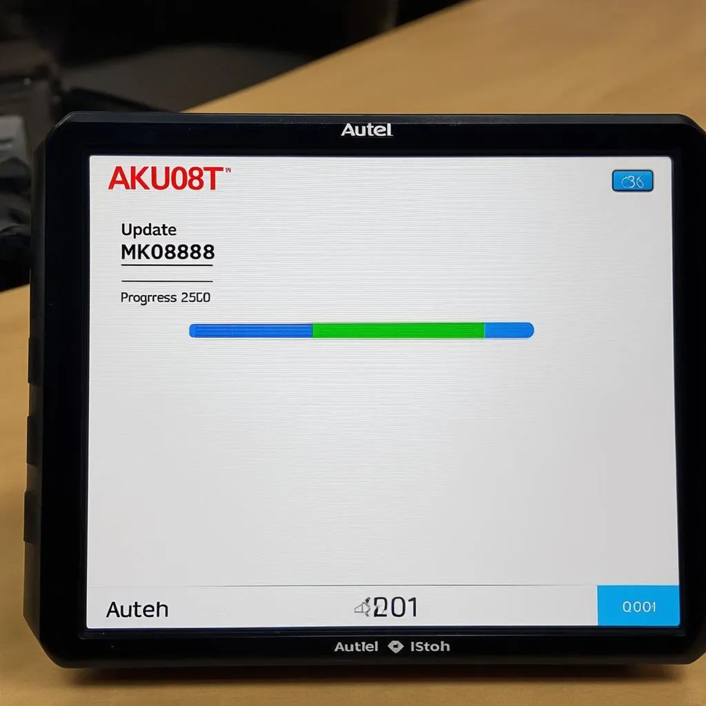 Autel MK808BT Scanner Updating