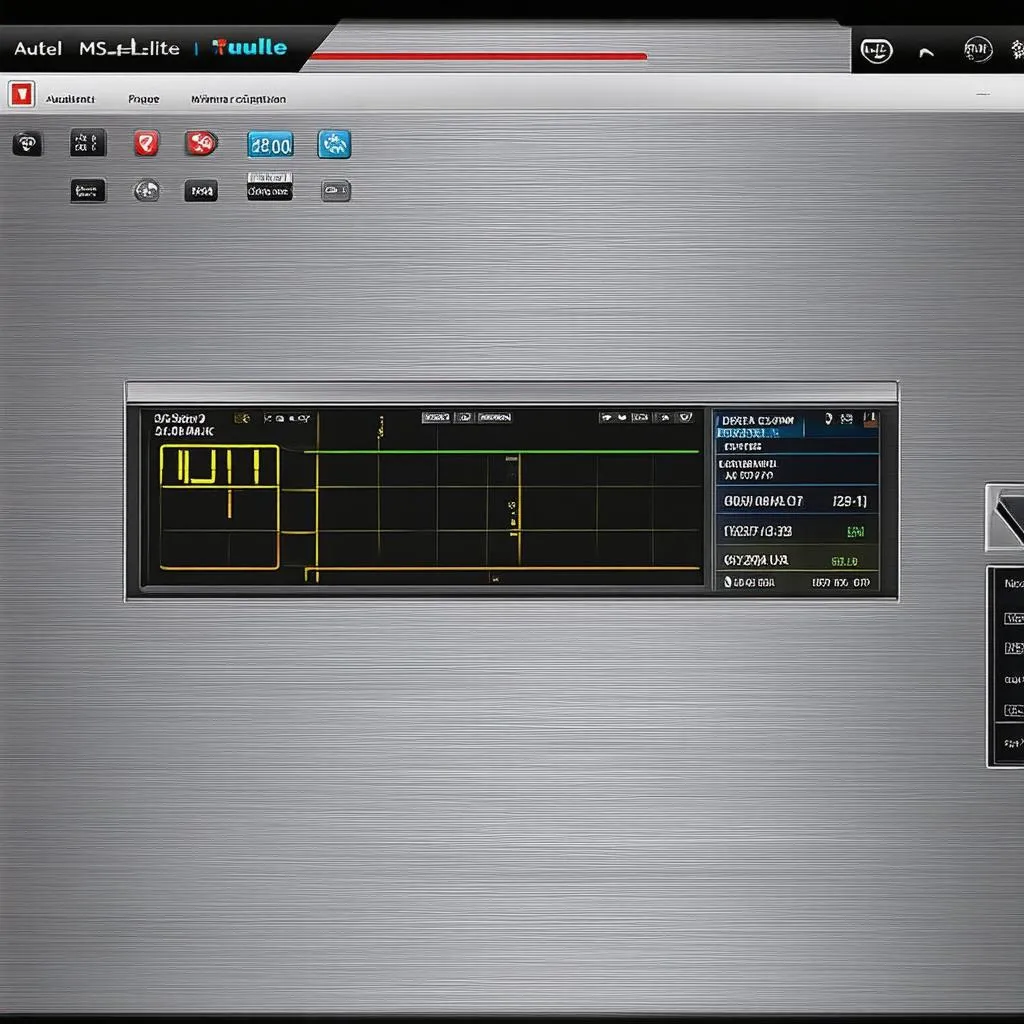 Autel MS Elite Interface