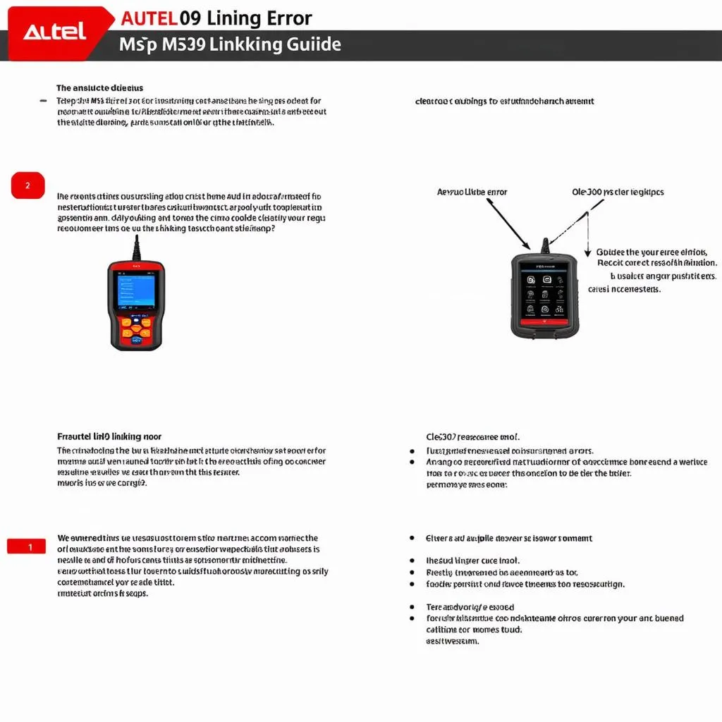 Autel MS309 Troubleshooting Guide