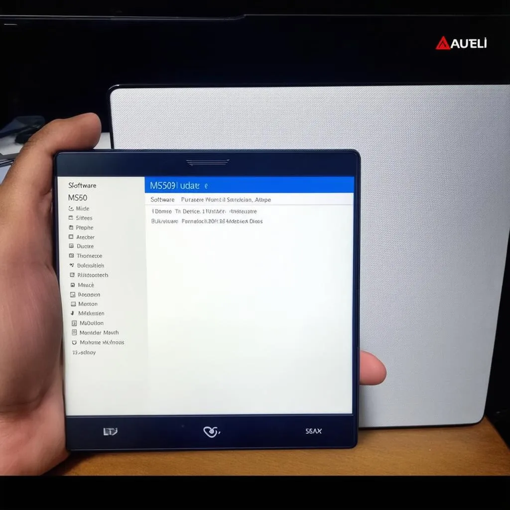 Autel MS509 Software Update