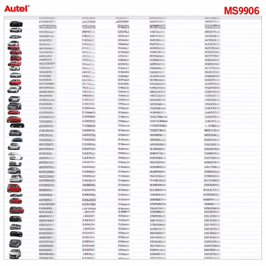 Autel MS906 Compatibility