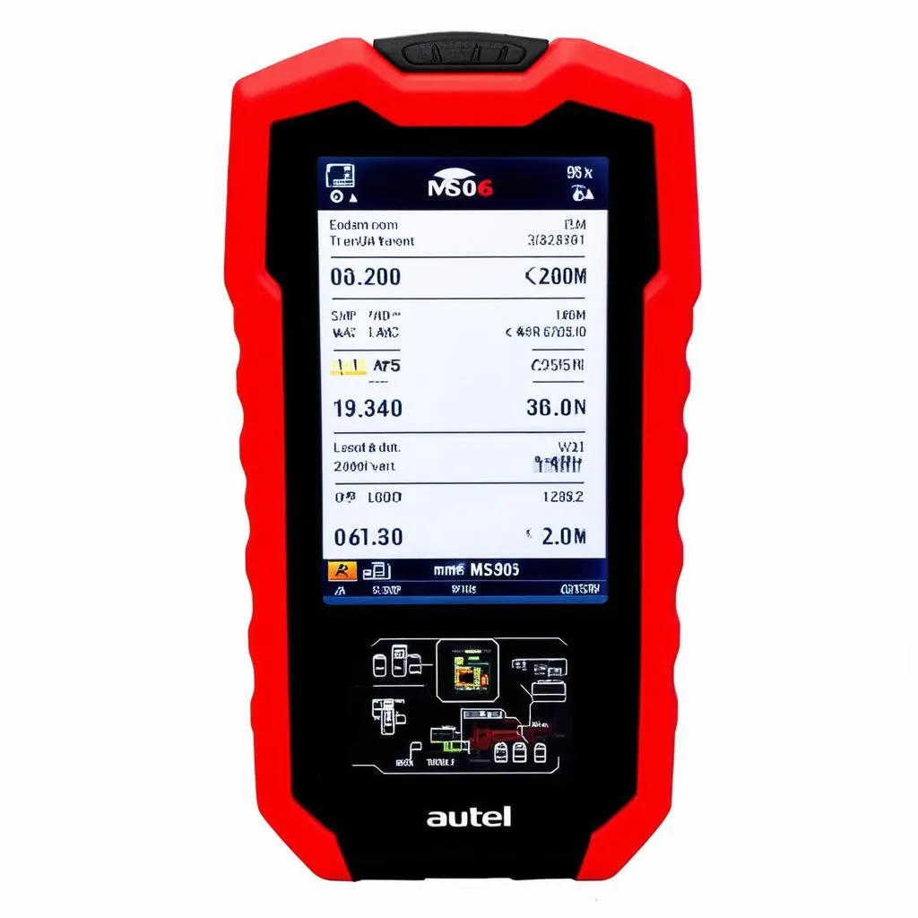 Autel MS906 Screen