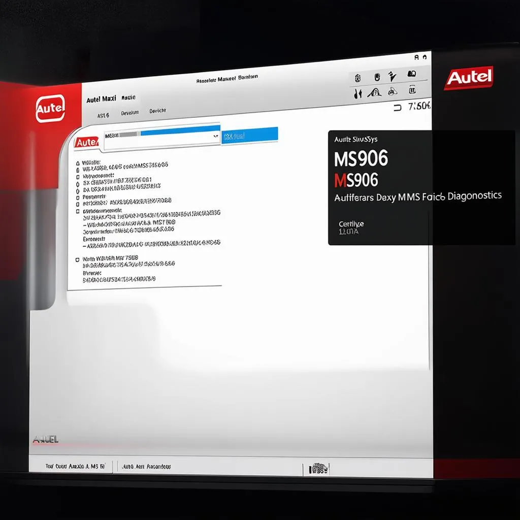 Autel MS906 Software Cover