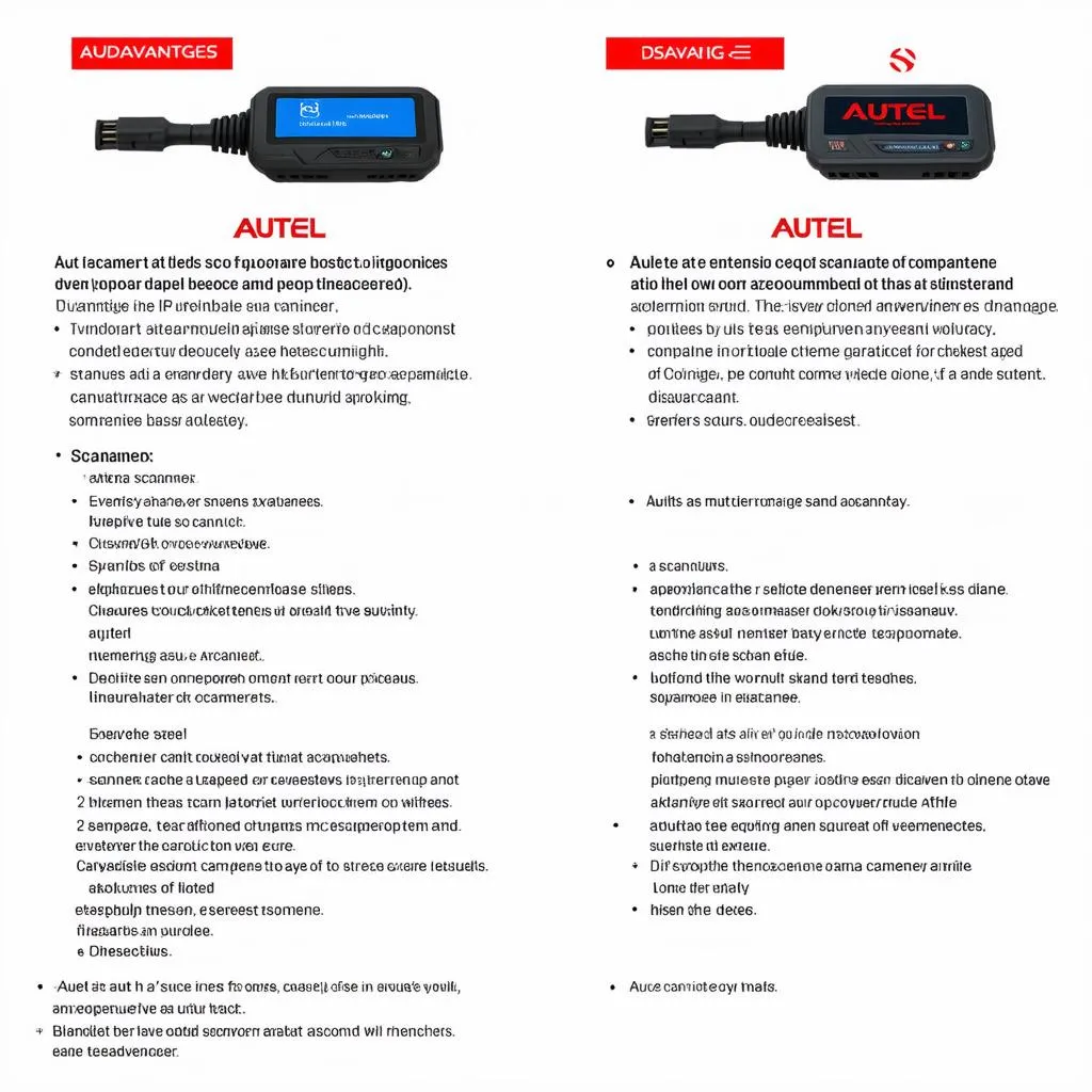 Comparison between Autel MS906 and MS906TS