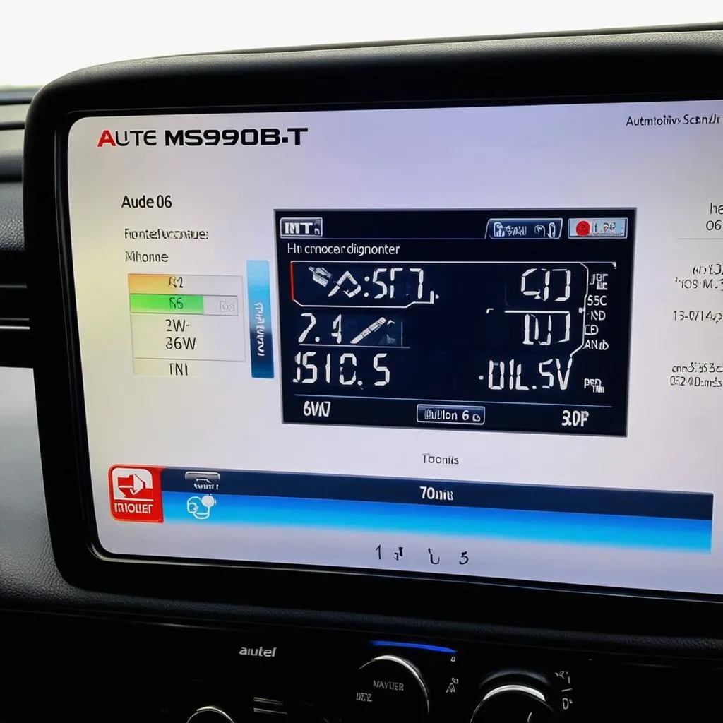 Autel MS906BT Accessing Mode 06 Data