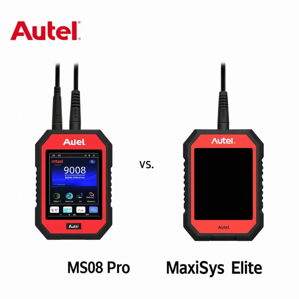 Autel MS908 Pro and Autel MaxiSys Elite