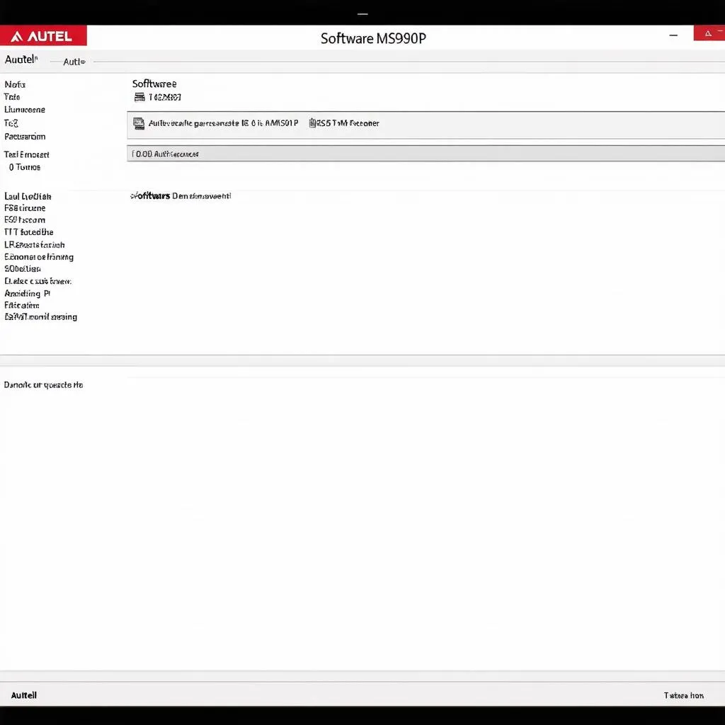 Autel MS908P Software Updates