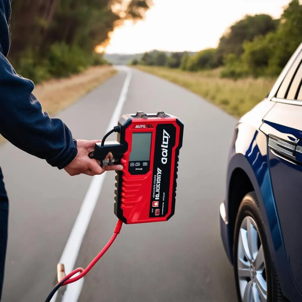 autel-multi-charger-on-road