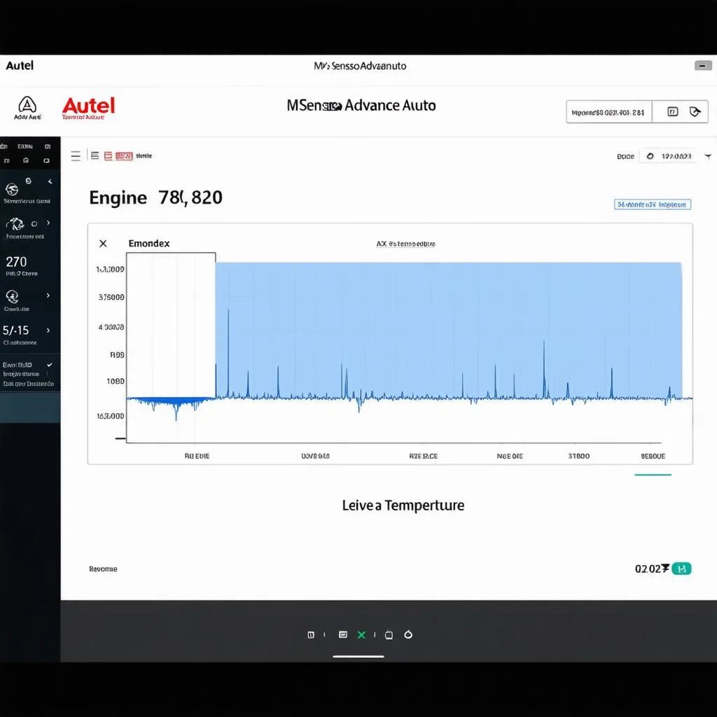 Autel MX Sensor Graph