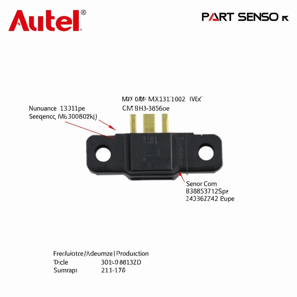 Autel MX Sensor Part Number