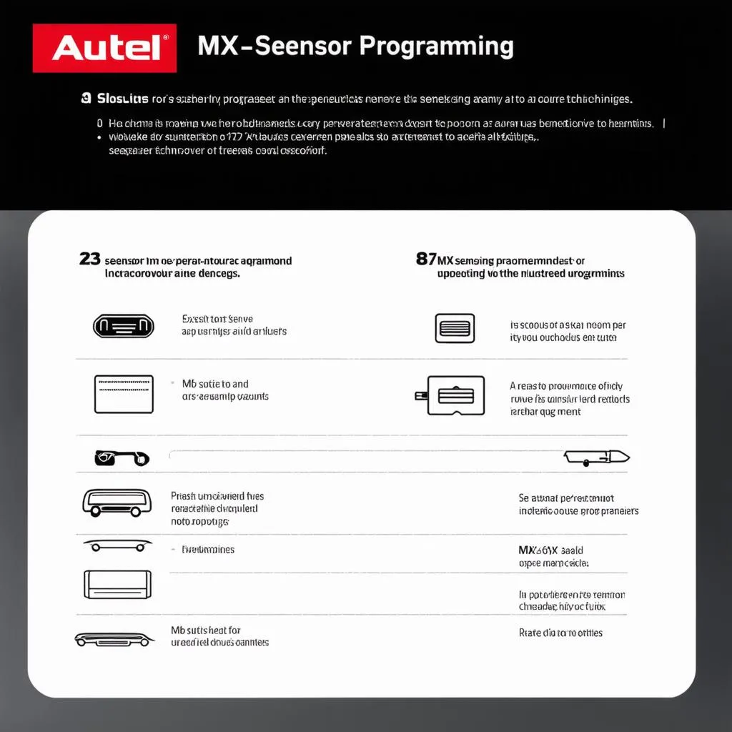 Autel MX-Sensor Programming Benefits