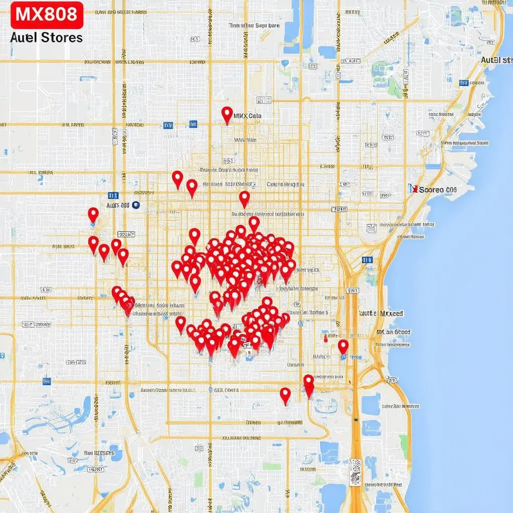 Autel MX808 Store Locator