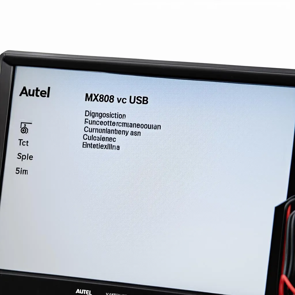 Autel MX808 VCI USB Interface