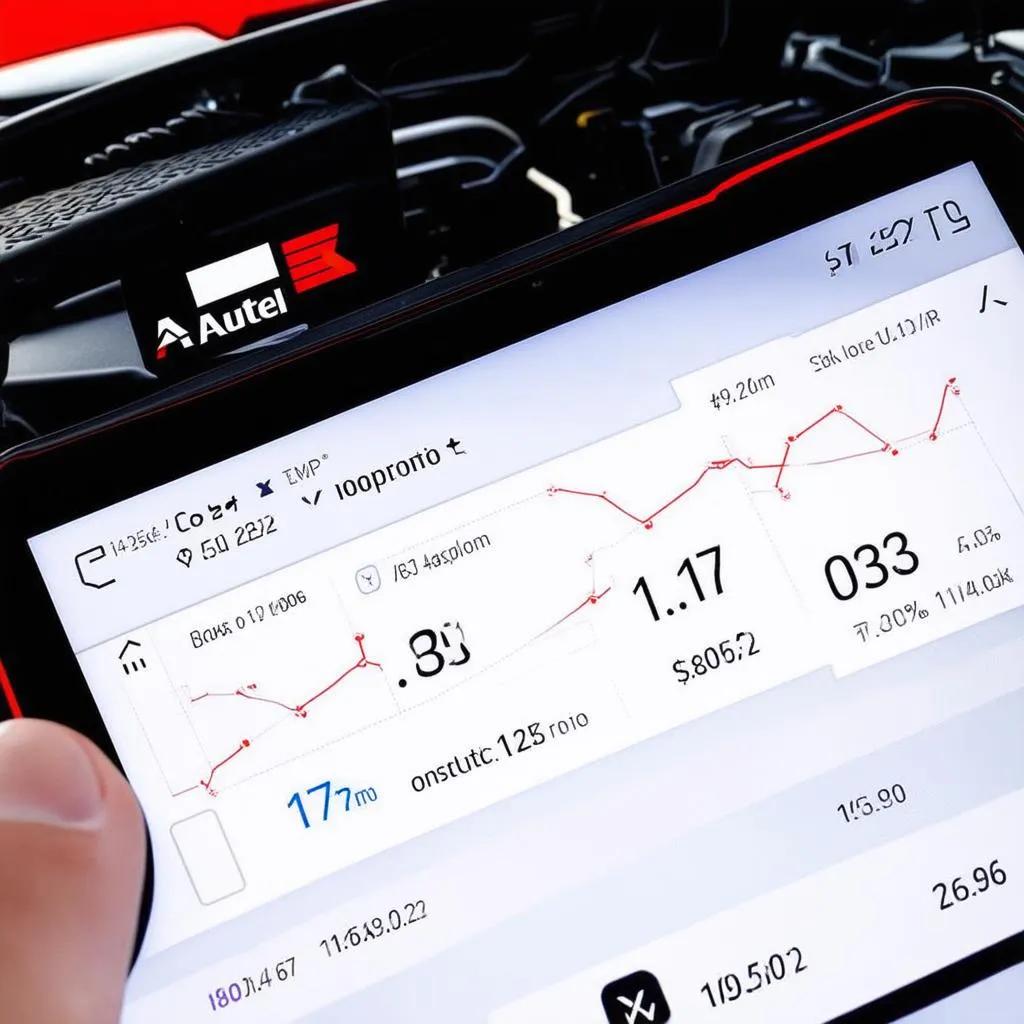 Autel OBD2 Live Data