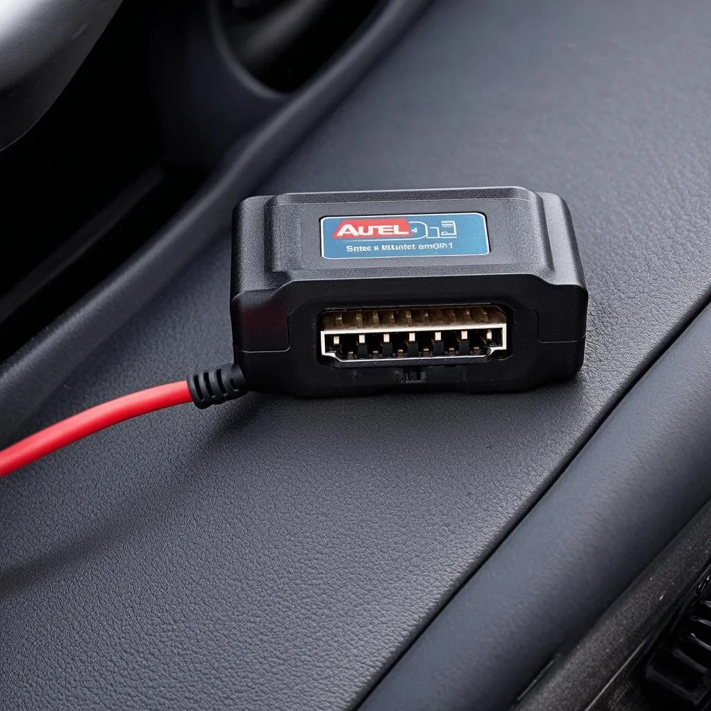 Autel OBD2 Scanner Connection