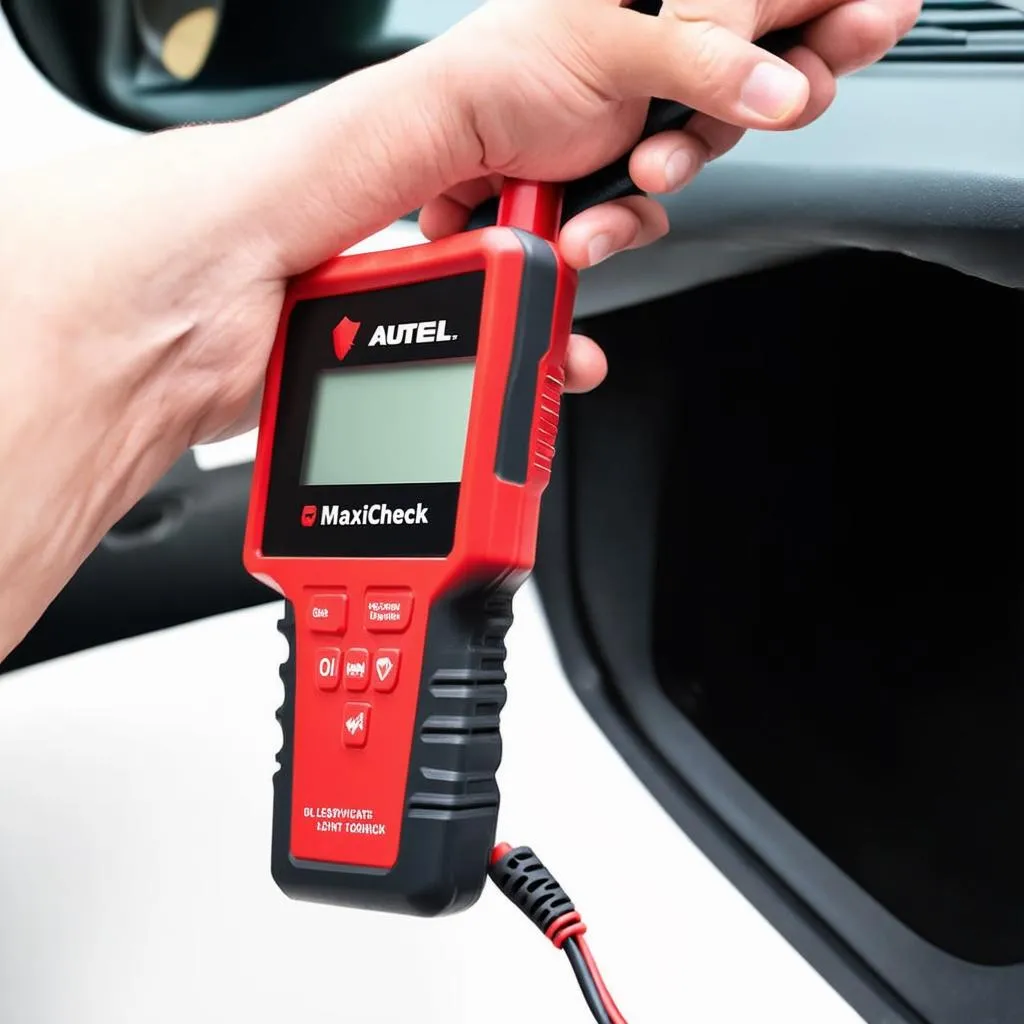 Autel OLS301 with Vehicle