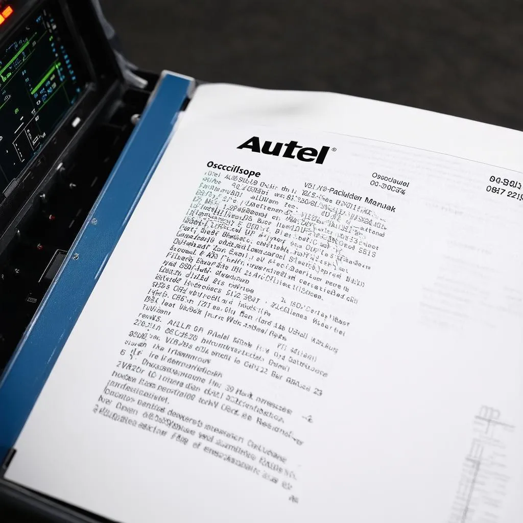 Autel Oscilloscope Manual