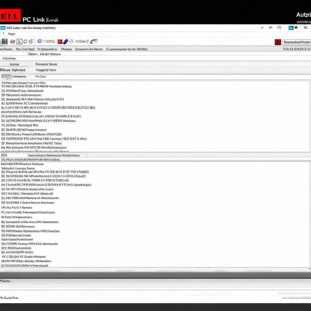 Autel PC Link Software Screenshot