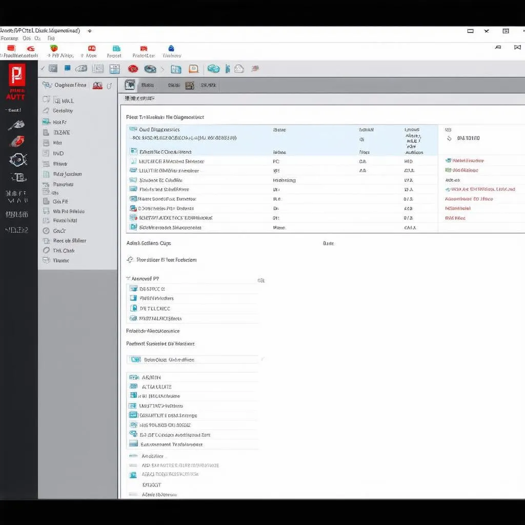 Autel PC Software Interface