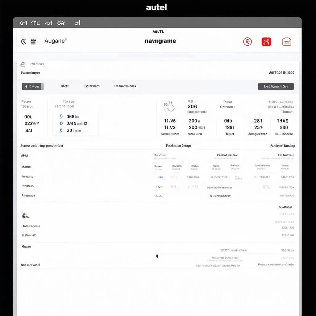 Autel Pergame Interface