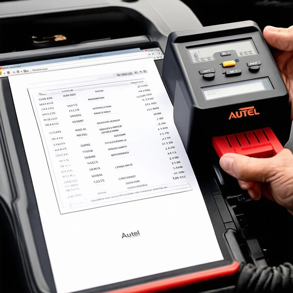 Autel Printer