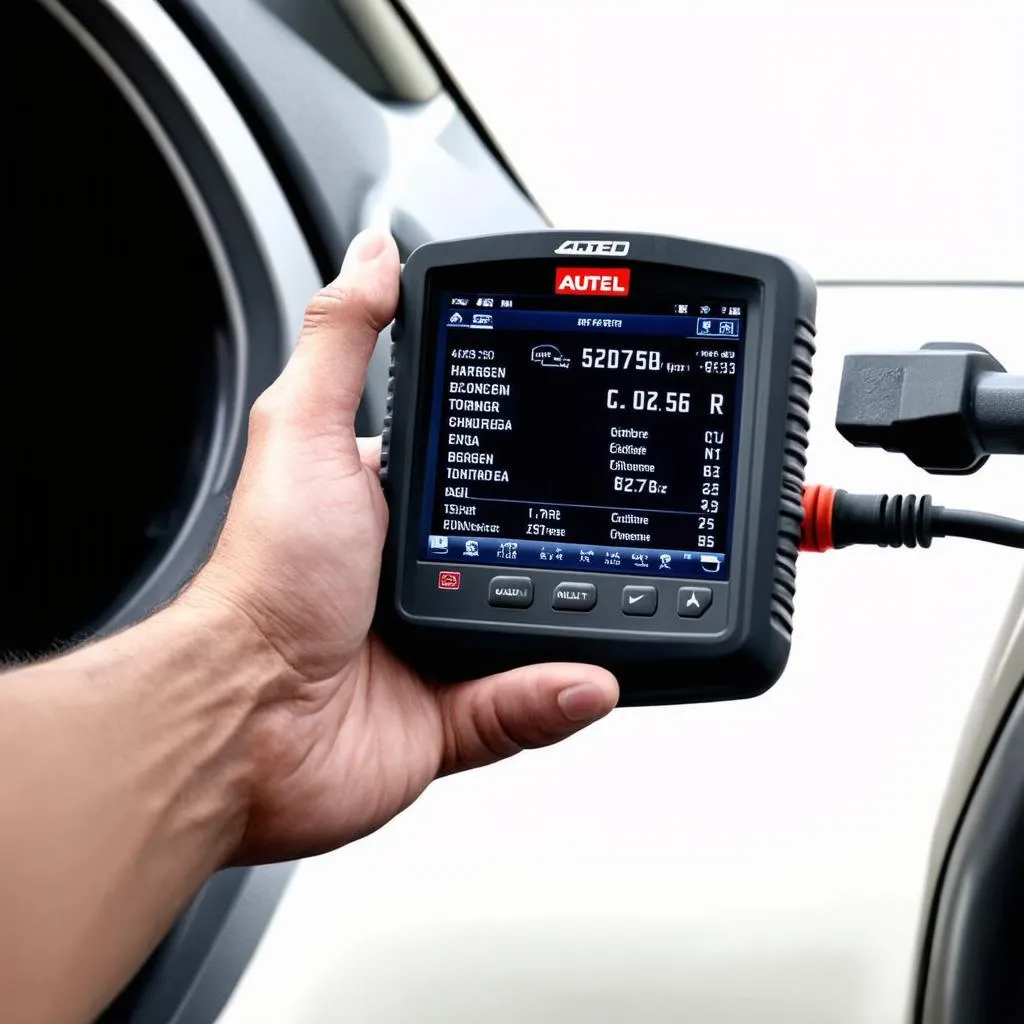 Autel Pro Scanner with Car