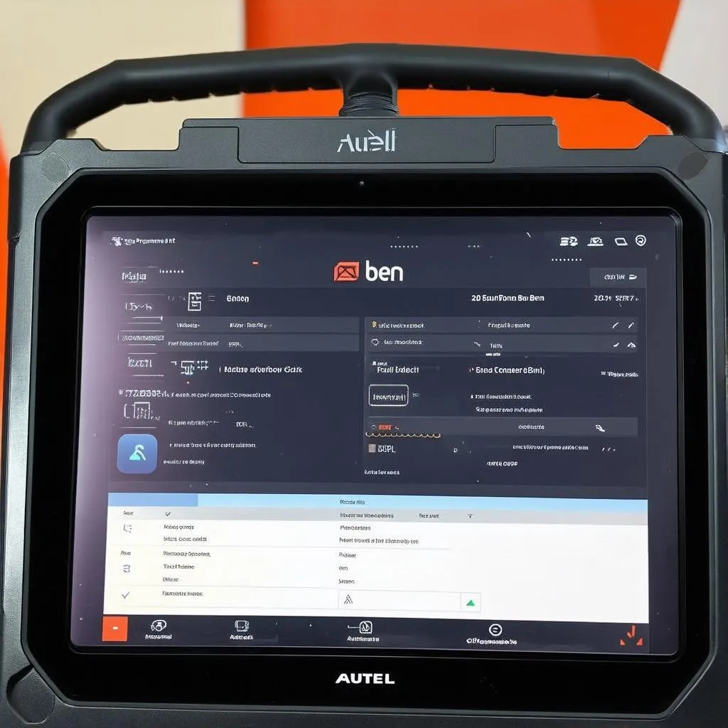 Autel Programmer Ben Interface