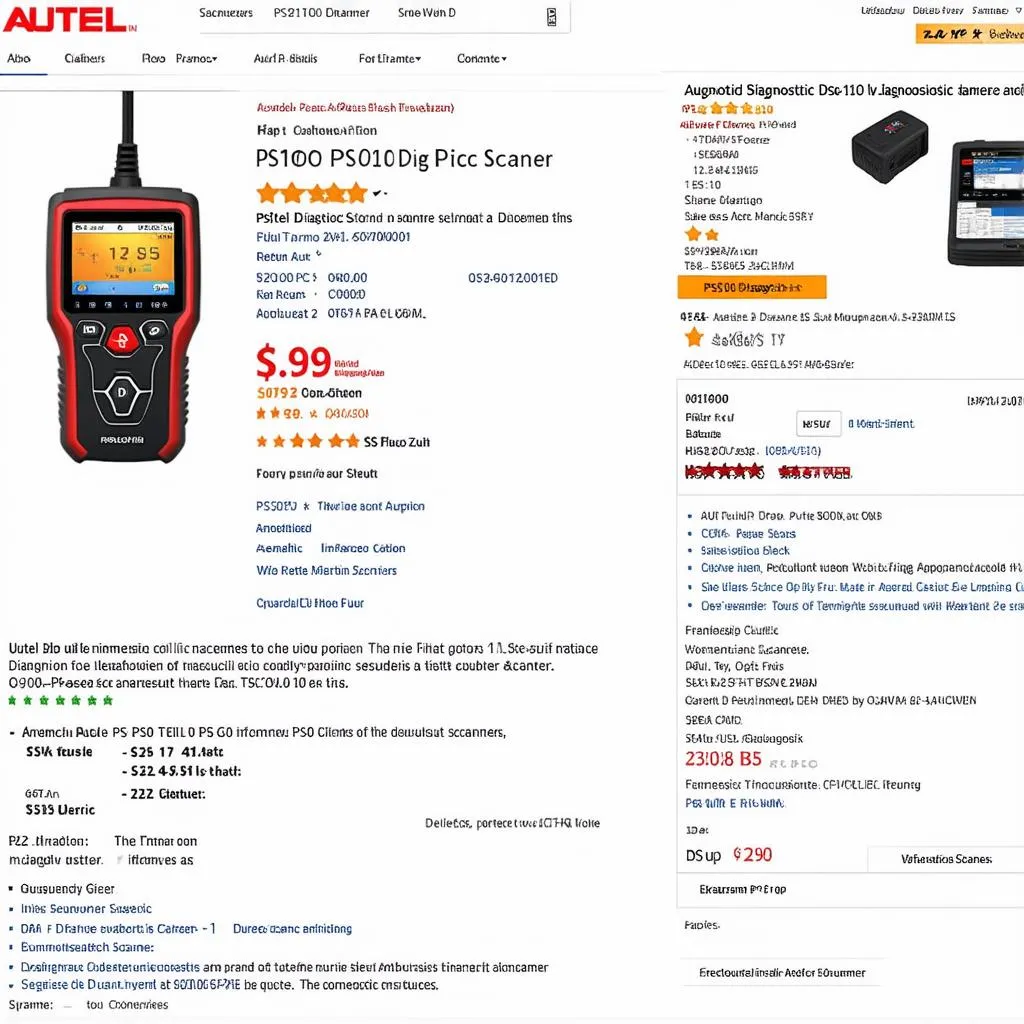 Autel PS100 on Amazon