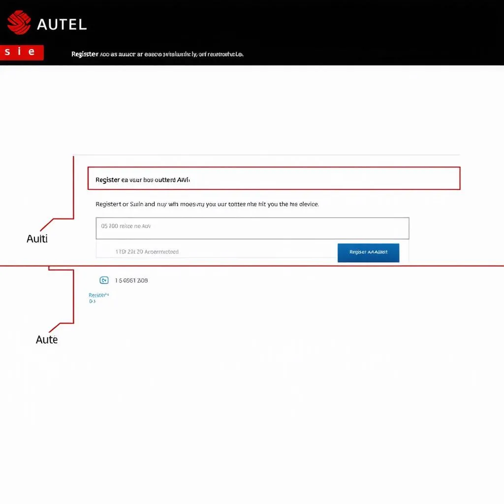 Autel Registration Process