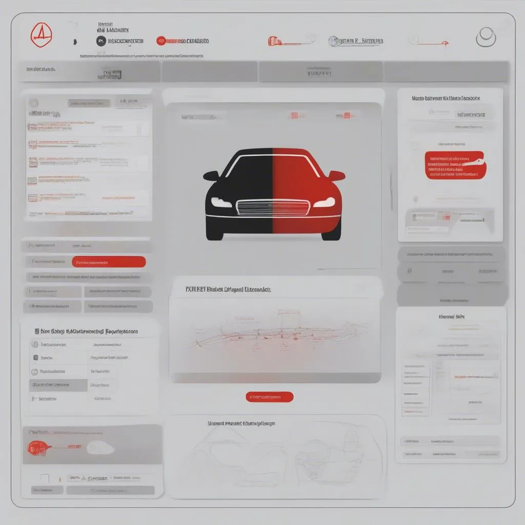 Autel Repair Data Service Dashboard