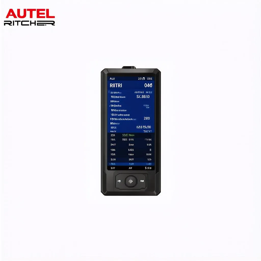 Autel Richter User Interface