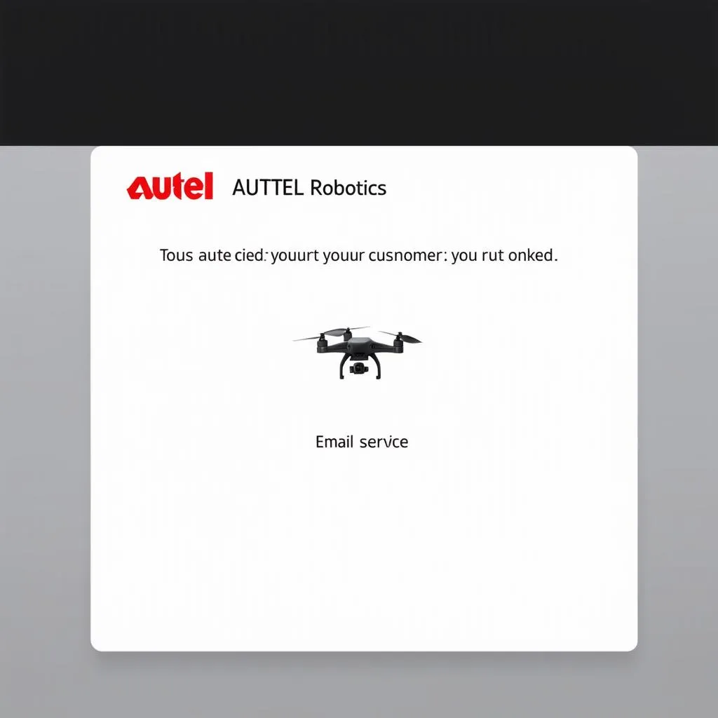 Autel Robotics Customer Service Email