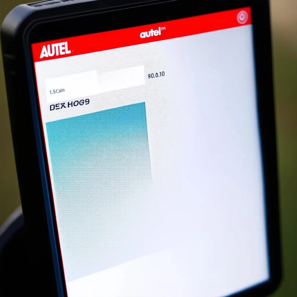 Autel scan tool