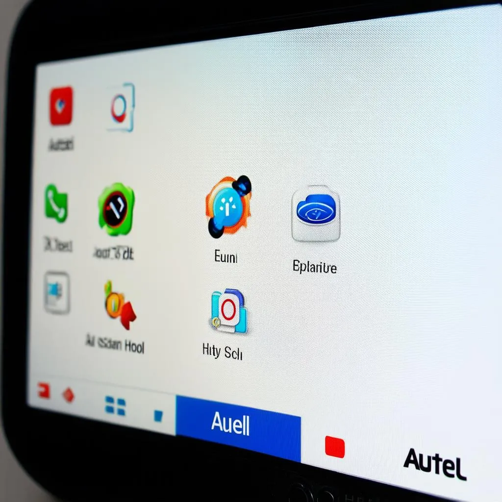 Autel Scan Tool Color Icons