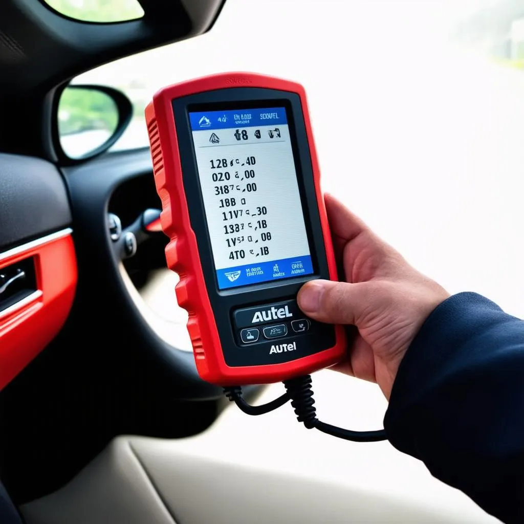 Autel Scan Tool with European Car