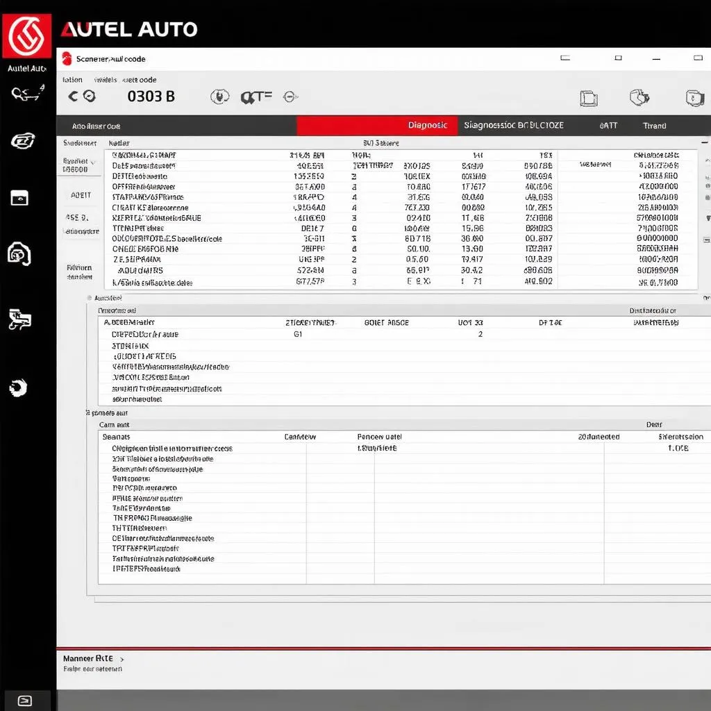 Autel scaner auto interface