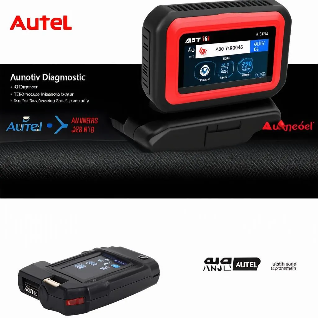 Autel scanner for automotive diagnostics