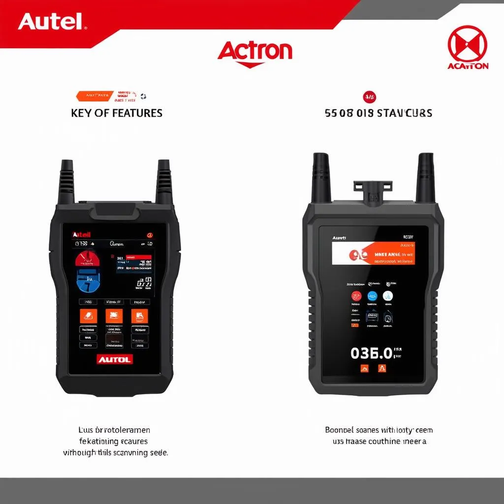 Autel vs Actron Scanners