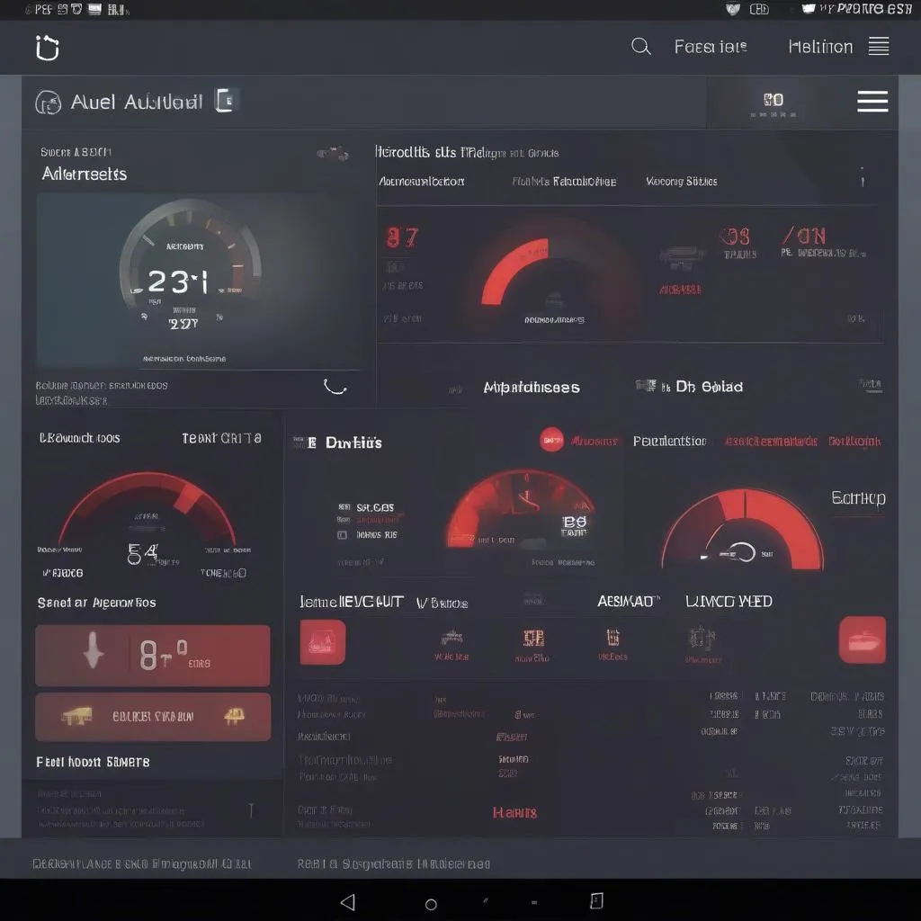 Autel Scanner Dashboard