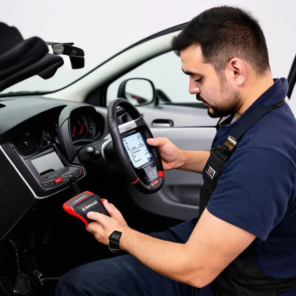 Car Repair with Autel Scanner