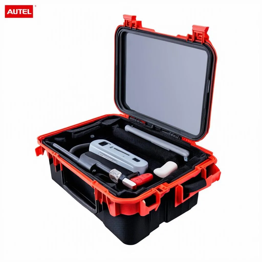 Autel Scanner Case Open View