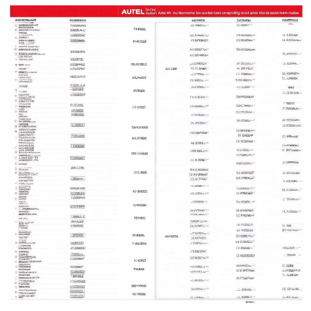 Autel Scanner Compatibility