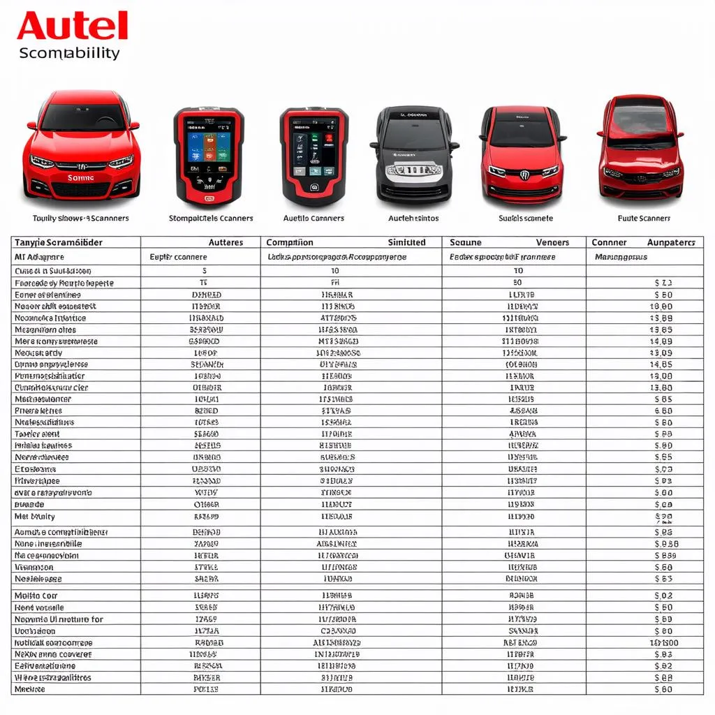 Autel Scanner Compatibility