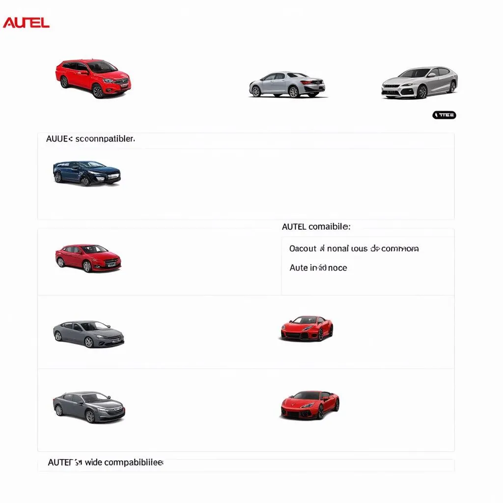 Autel scanner compatible with different car models