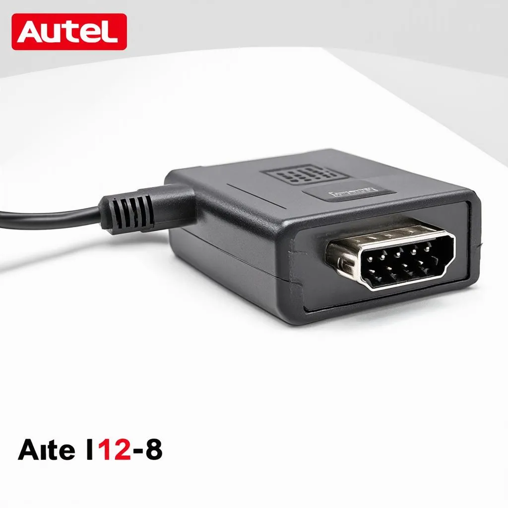 Autel Scanner Connected to Chrysler